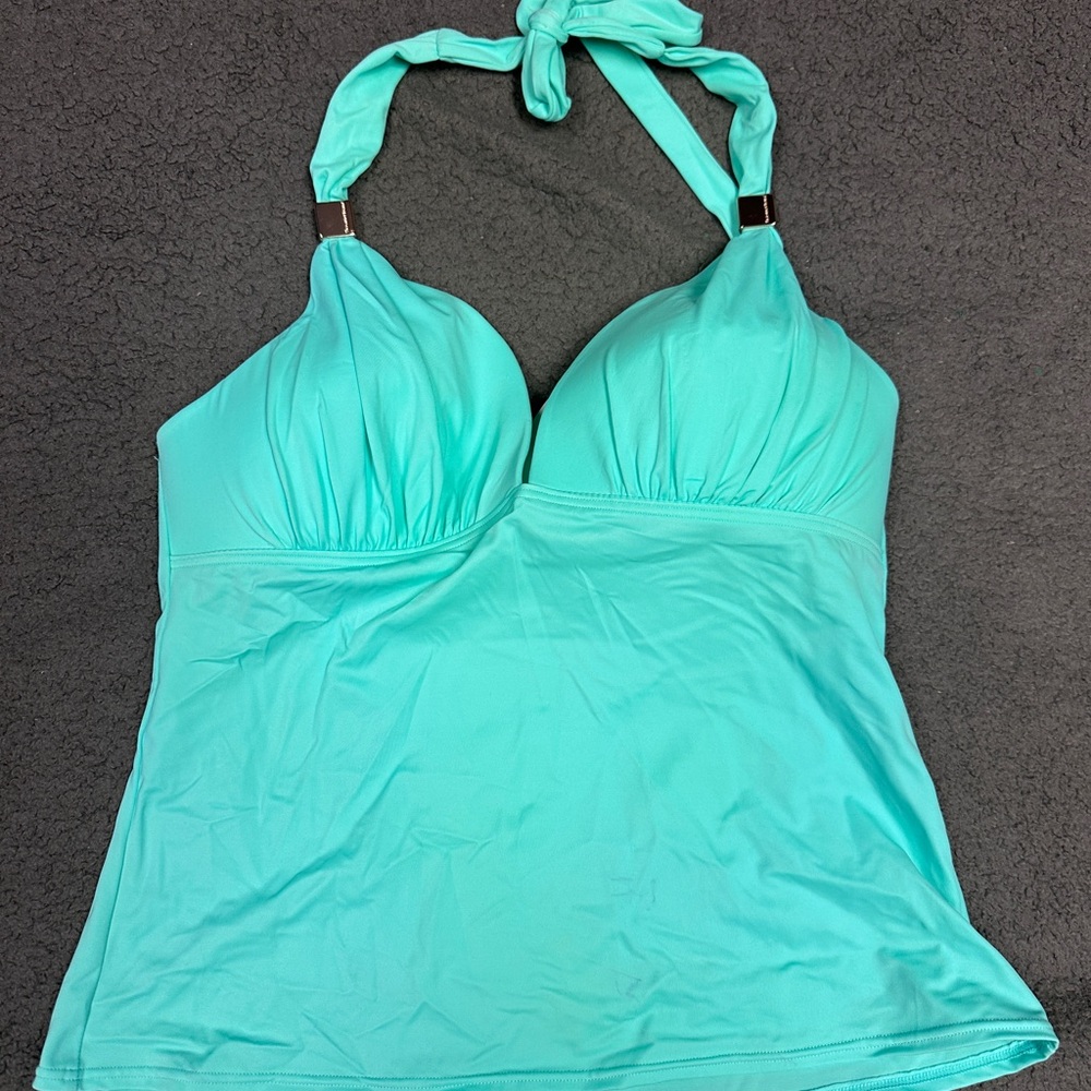 Victoria's Secret Aqua Tankini Top